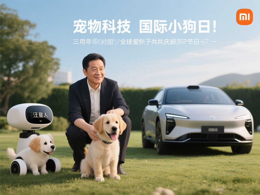 国际小狗日将至 小米汽车携手雷军为汪星人送上节日祝福 国际小狗日将至 小米汽车携手雷军为汪星人送上节日祝福